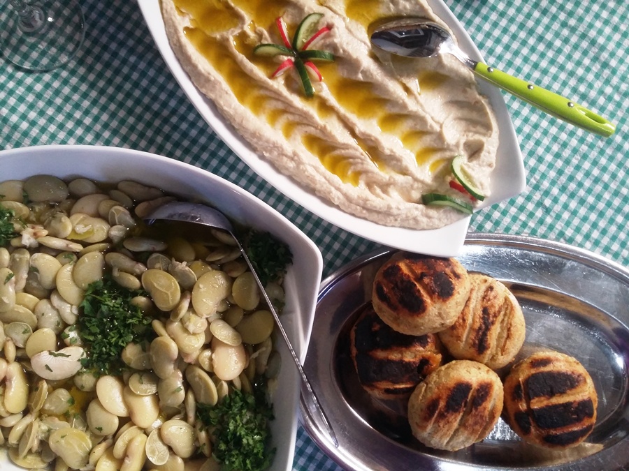 Noha's table is always rich with traditional food made with love