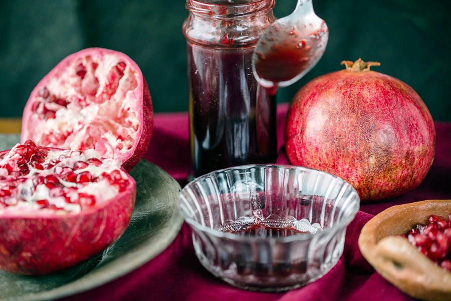 Pomegranate molasses. Photo ©ClaudeCooks